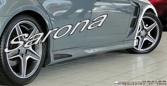 Custom Mercedes CLS Side Skirts Sedan (2005 - 2011) - $650.00 (Part #MB-020-SS)